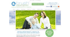 Desktop Screenshot of brushdentistry.com